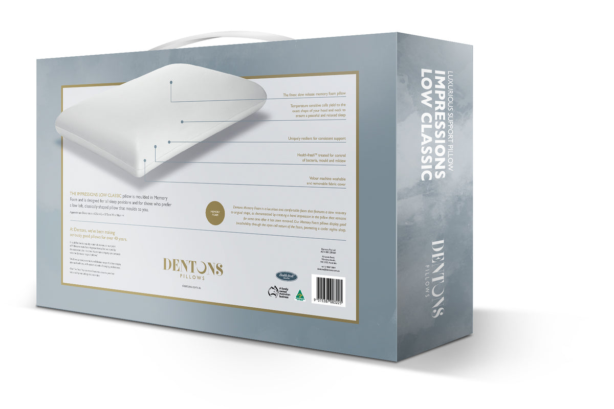 Impressions Low Classic – Dentons Pillows