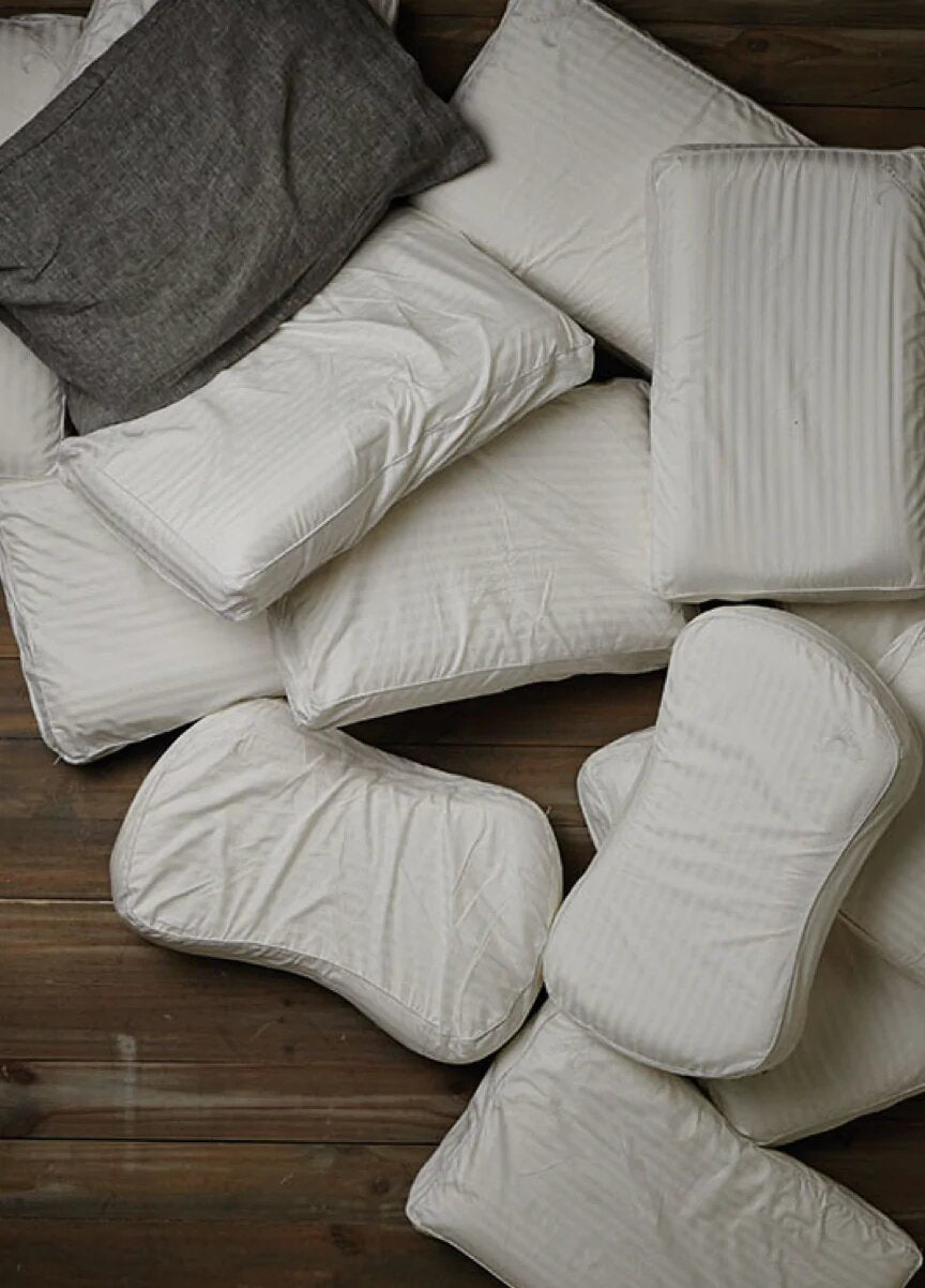 therapeutic pillow pile