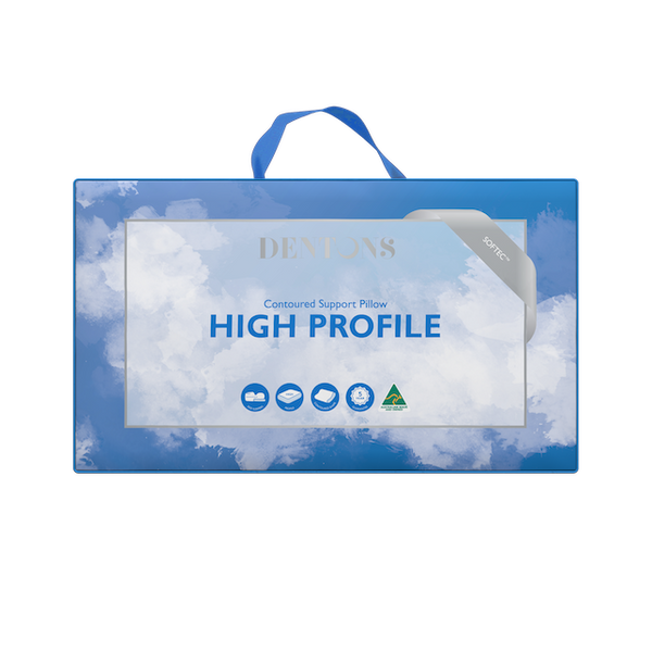 High profile contour pillow deals